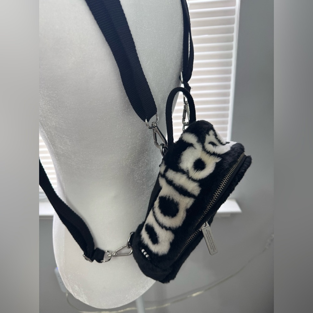 Adidas Faux Fur Mini Backpack